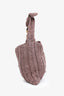 J.W. Anderson Purple Knit Hobo Bag