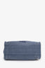 Pre-Loved Chanel™ 2016-17 Blue Denim Sequin Small Deauville Tote