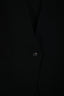 Helmut Lang Black Wool Single Breasted Blazer with Leather Details Size 10