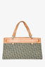 Christian Dior 2001 Green Oblique Trotter Bag