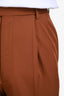 Gucci Terra Brown Wool Tailored Trousers Size 44 Mens