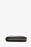 Gucci Black Leather 'Swing' Zip Around Wallet