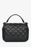 Pre-Loved Chanel™ 2019 20 Black Leather CC Small Affinity Business Flap Bag