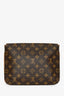 Louis Vuitton 1998 Brown Monogram Musette Tango Crossbody Bag