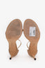 Stuart Weitzman Nude Patent Leather Strappy Heels Size 12