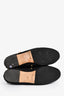 Dolce & Gabbana Black Crystal Stud Detail Ballet Flat Size 37