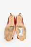 Roger Vivier Red Patent Leather Gold Buckle Heels Size 36.5