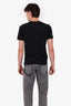 Fendi Black Cotton T-Shirt Size M Mens