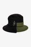 JW Anderson Black/Green Bucket Hat