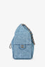 Pre-loved Chanel™ Blue Denim Chanel™ 25 Small Shoulder Bag