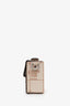 Fendi Beige Calfskin 'Sac En Cuir Convertible' Trunk Baguette