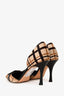 Manolo Blahnik Black/Brown Pony Hair Heels Size 41