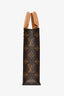 Louis Vuitton Monogram Canvas Petit Sac Plat with Strap
