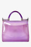 Dolce & Gabbana Purple 'Sicily' Jelly Bag