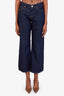 Reformation Dark Blue 'Cary' Low Rise Jeans Petite Size 24
