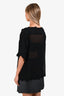 Etoile Isabel Marant Black Lace Details Top Size 36
