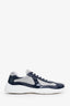 Prada Navy Patent Leather America's Cup Sneakers Size 12 Mens