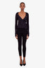 Prada Black Straight Leggings Size 40