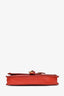 Chloe Red Leather 'Aby' Wallet on Chain