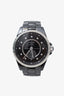 Pre-loved Chanel™ Black J12 Ceramic and Diamond Watch 37mm