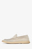 Loro Piana Beige Suede 'Summer Walk' Loafers Size 37