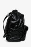 Stella McCartney Black Patent Vegan Leather Mini 'Falabella Go' Backpack