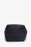 The Row Navy Grained Calfskin Large NS Park Tote Bag