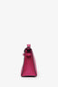 Hermès 2018 Rose Pourpre Swift Leather Mini Kelly Pochette