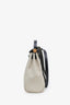 Hermès Black/Beige Canvas Leather Herbag 31