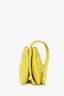 Celine Yellow Lambskin Small Trio Crossbody