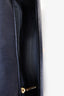 Pre-loved Chanel™ 2013-14 Navy Embossed Lambskin Medium Cube Boy Shoulder Bag