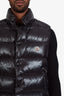 Moncler Black Quilted Tibb Down Vest Size 4 Mens