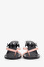 Manolo Blahnik Black/Pink Patent Leather Heels Size 38.5