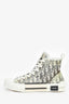 Christian Dior Navy Oblique B23 High Top Sneakers Size 41