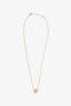 David Yurman 18K Yellow Gold Diamond Sculpted Cable Pendant Necklace