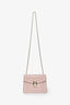 Bvlgari Pink Leather Serpenti Forever Small Crossbody Bag