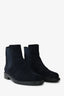 Stuart Weitzman Navy Suede Ankle Boots Size 6.5
