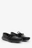 Prada Black Patent Bow Loafers Size 35