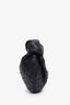 Bottega Veneta Black Leather Intrecciato Mini Jodie Top Handle Bag