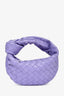 Bottega Veneta Purple Intrecciato Leather Mini Jodie