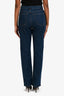 Reformation Blue Denim 'Jax' Stretch High Rise Straight Jeans Size 26