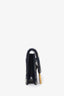 Christian Dior 2022 Navy Oblique Saddle Bloom Flap Card Holder