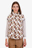 Gucci X The North Face Goose Down Logo Puffer Vest Size XS