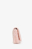 Miu Miu Pink Satin Nappa Matelassé Crystal Flap Bag