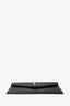 Saint Laurent Black Croc Embossed Uptown Pouch