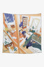 Hermès Multicolour Silk Mystere au 24 Scarf 90
