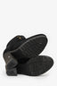 Prada Black Suede Lace Up Ankle Boots Size 5