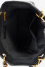 Pre-loved Chanel™ 2008-2009 Black Caviar Leather GHW Petit Shopping Tote