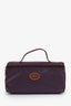 Longchamp Purple Nylon Le Pliage Original Cosmetic Case