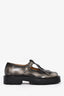 Maison Margiela Brown Leather Country Mary Jane Tabi Loafers Size 37